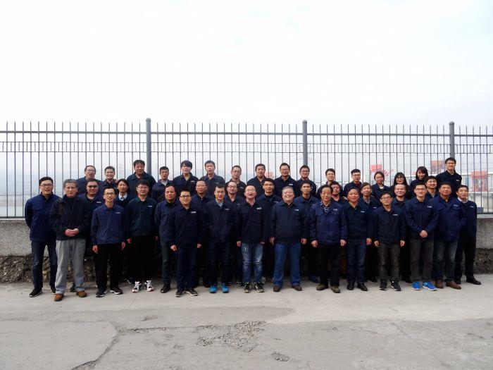 3.葛洲坝电厂机械水工维修部机械分部合影 3.葛洲坝电厂机械水工维修部机械分部合影